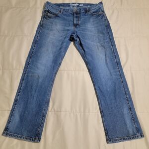 Wrangler Retro Slim Straight Jeans - Size 38x32